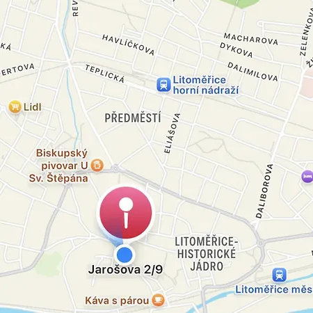 Pod Hradbami V Centru Litomeric